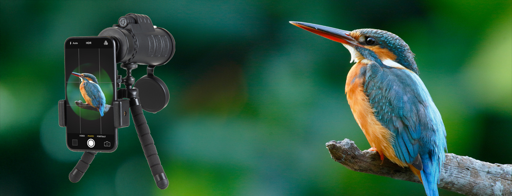Magnify distant objects